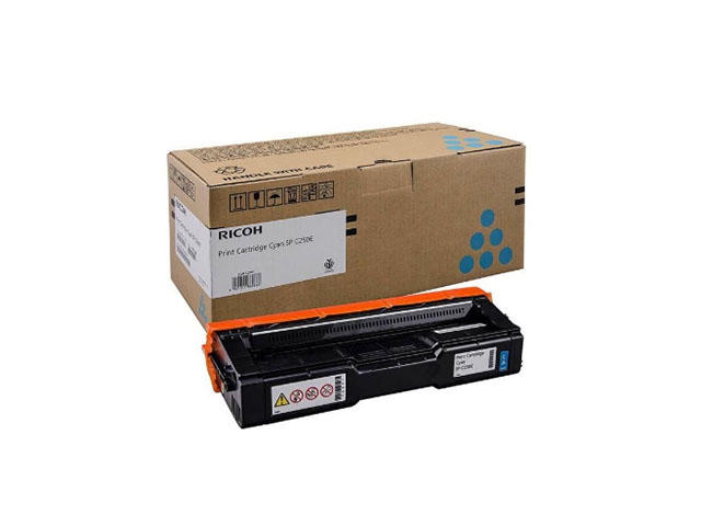 Консумативи Оригинална тонер касета Ricoh SPC252E Cyan