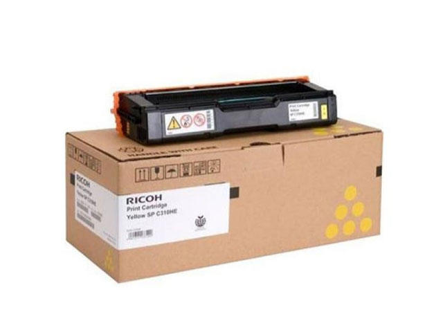 Консумативи Оригинална тонер касета Ricoh SP C310HE Yellow
