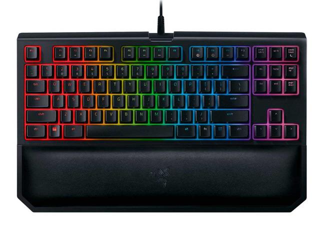 Клавиатури Razer BlackWidow Tournament Edition Chroma V2, жълти суичове