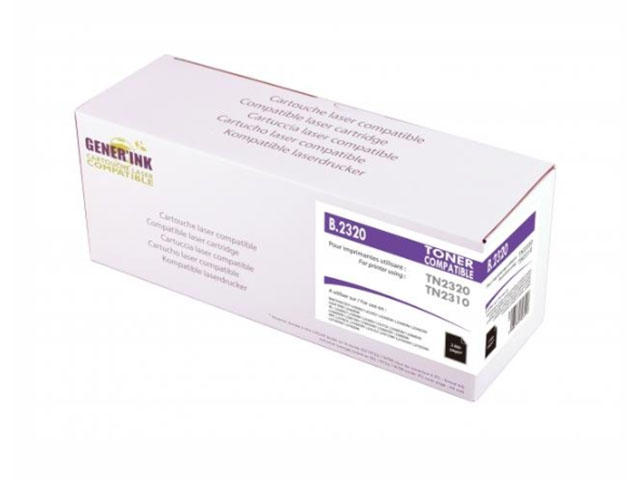 Консумативи Съвместима тонер касета Generink, Brother TN2320