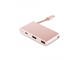 Кабели и Адаптери Moshi USB-C Multiport Adapter - Golden Rose