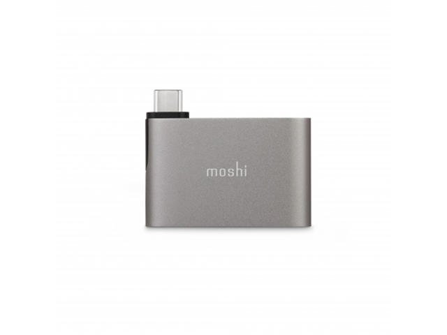 Кабели и Адаптери Moshi USB-C to Dual USB-A Adapter - Titanium Gray