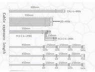 Захранвания за компютри Segotep GP700P 80+ Platinum 600W