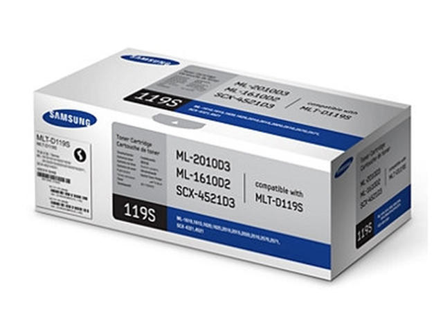 Консумативи Оригинален Samsung MLT-D119S Black Toner Cartridge