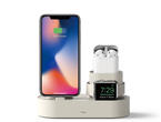 Стойки за мобилни устройства Elago Trio Charging Hub, бяла