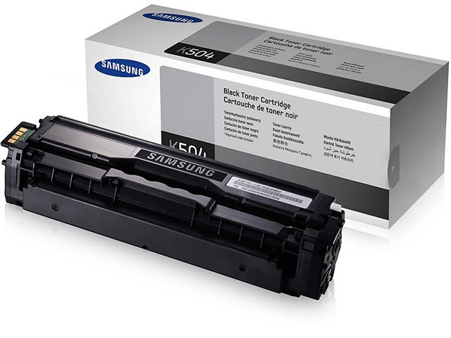 Консумативи Оригинален Samsung CLT-K504S Black Toner Cartridge