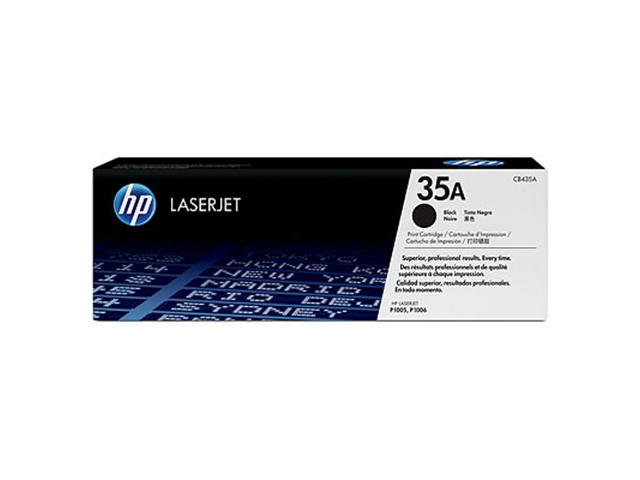 Консумативи Оригинален HP 35A Black LaserJet Toner Cartridge