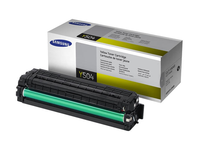 Консумативи Оригинален Samsung CLT-Y504S Yellow Toner Cartridge