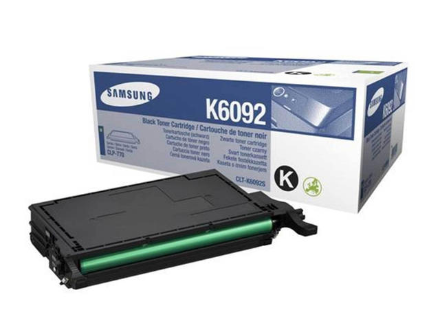 Консумативи Оригинален Samsung CLT-K6092S Black Toner Cartridge