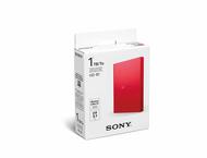 Външни HDD 1TB Sony HD-B External HDD USB 3.1, в червено