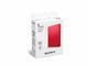Външни HDD 1TB Sony HD-B External HDD USB 3.1, в червено