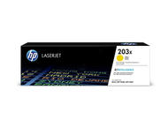 Консумативи Оригинален HP 203X Original Yellow LaserJet Toner Cartridge