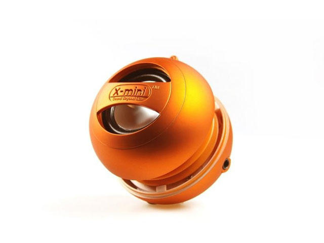 Слушалки XMI X-mini II портативен високоговорител, оранжев