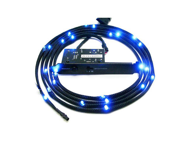 LED осветление NZXT Sleeved LED Kit 1m Blue