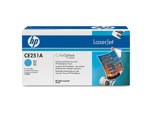 Консумативи Оригинален HP Color LaserJet CE251A Cyan Print Cartridge