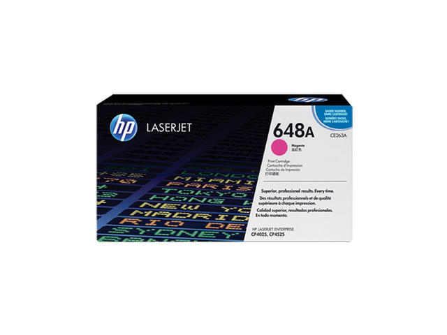 Консумативи Оригинален HP 648A Magenta LaserJet Toner Cartridge