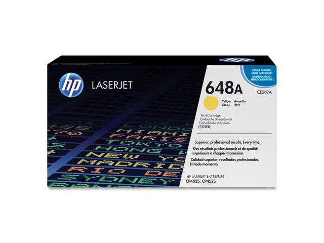 Консумативи Оригинален HP 648A Yellow LaserJet Toner Cartridge