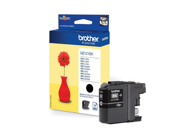 Консумативи Оригинален Brother LC-121 Black Ink Cartridge