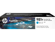 Консумативи Оригинален HP 981Y Extra High Yield Cyan Original PageWide Cartridge