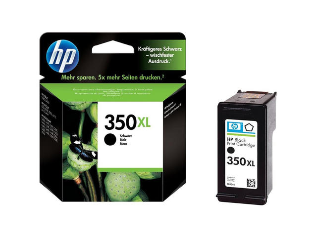 Консумативи Оригинален HP 350XL Black Inkjet Print Cartridge
