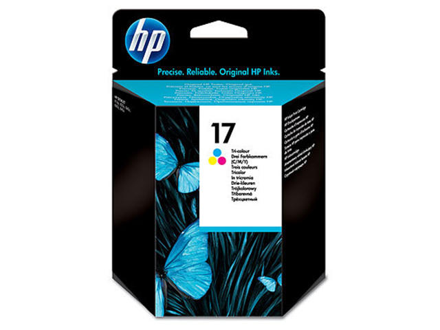 Консумативи Оригинален HP 17 Tri-color Inkjet Print Cartridge