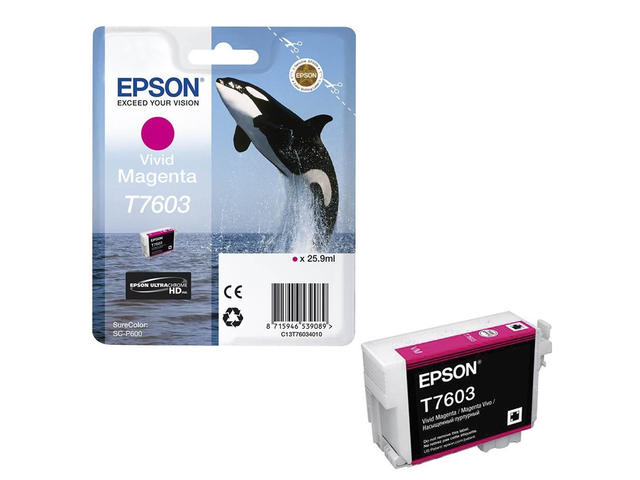 Консумативи Оригинален Epson T7603 Vivid Magenta