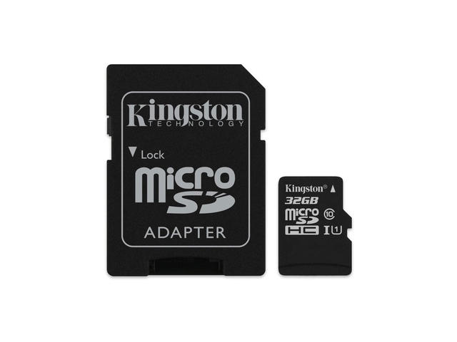 Карти памет 32GB microSDHC Kingston Canvas Select Class 10