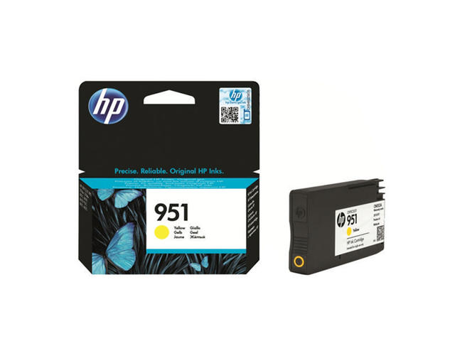 Консумативи Оригинален HP 951 Yellow Officejet Ink Cartridge