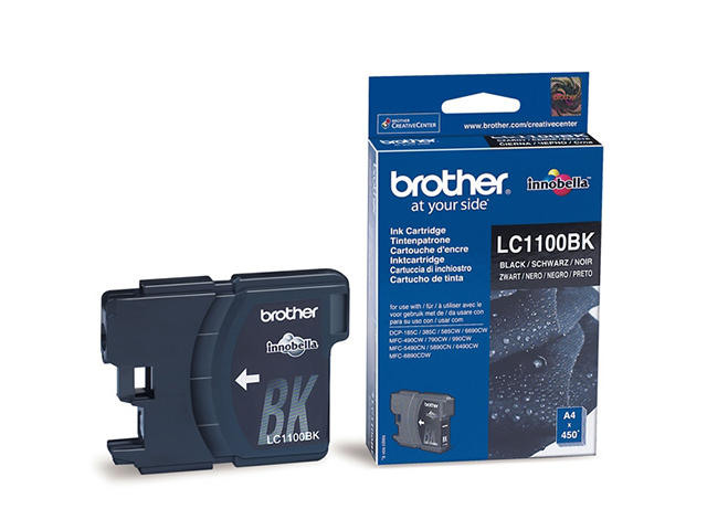 Консумативи Оригинален Brother LC-1100BK Ink Cartridge