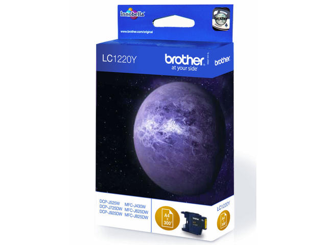 Консумативи Оригинален Brother LC-1220Y Ink Cartridge
