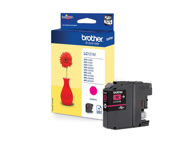 Консумативи Оригинален Brother LC-121 Magenta Ink Cartridge