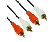 Кабели и Адаптери VCom Аудио Кабел RCA 2x M / RCA 2x M - CV022-1.5m