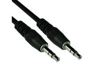 Кабели и Адаптери VCom Аудио Кабел 3.5mm Stereo M / M - CV201-1.8m