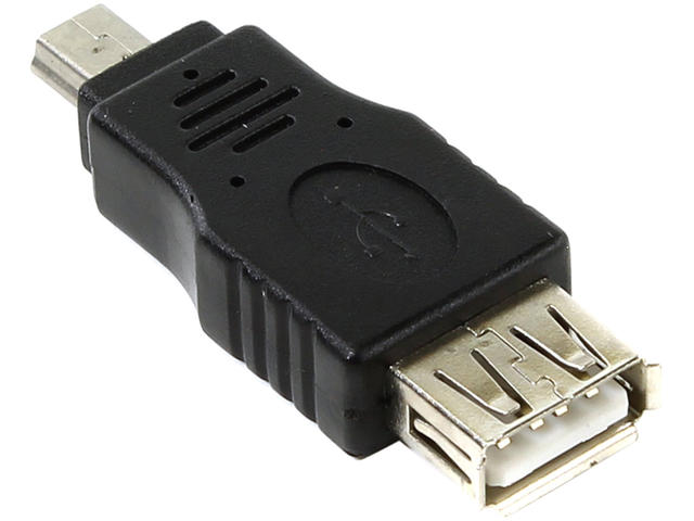 Кабели и Адаптери VCom Адаптер USB AF/Mini USB 5P M - CA411