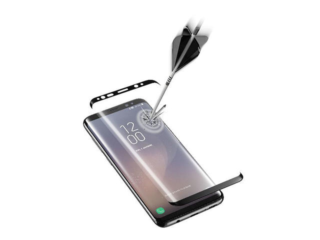 Защитно фолио Cellular line 3D закалено стъкло за Samsung Galaxy S8