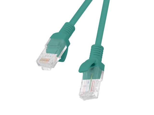 Кабели и Адаптери Lanberg пач кабел CAT5E 2m Green