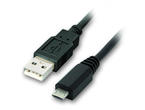 Кабели и Адаптери VCom Кабел USB 2.0 AM / Micro USB M 2.5A - CU271-0.5m