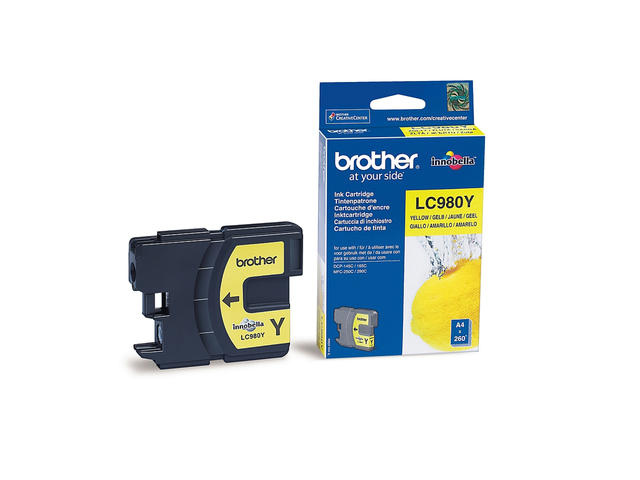 Консумативи Оригинален Brother LC-980Y Ink Cartridge