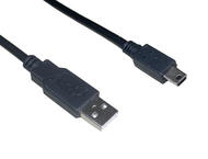 Кабели и Адаптери VCom Кабел USB 2.0 AM / Mini USB 5pin - CU215-1.5m