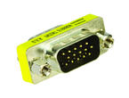 Кабели и Адаптери VCom Adapter VGA HD15 M / M - CA081