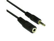 Кабели и Адаптери VCom Аудио Кабел 3.5mm Stereo M / F - CV202-3m