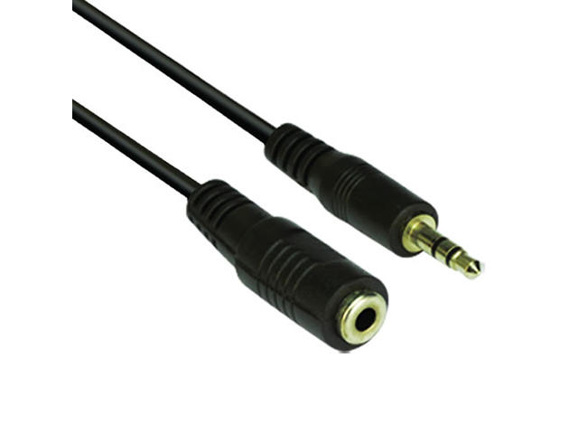 Кабели и Адаптери VCom Аудио Кабел 3.5mm Stereo M / F - CV202-3m