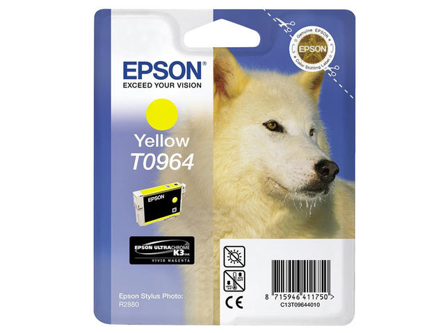 Консумативи Оригинален Epson T096 Yellow Cartridge - Retail Pack