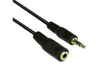 Кабели и Адаптери VCom Аудио Кабел 3.5mm Stereo M / F - CV202-5m