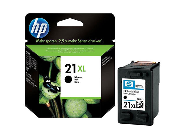 Консумативи Оригинален HP 21XL Black Inkjet Print Cartridge