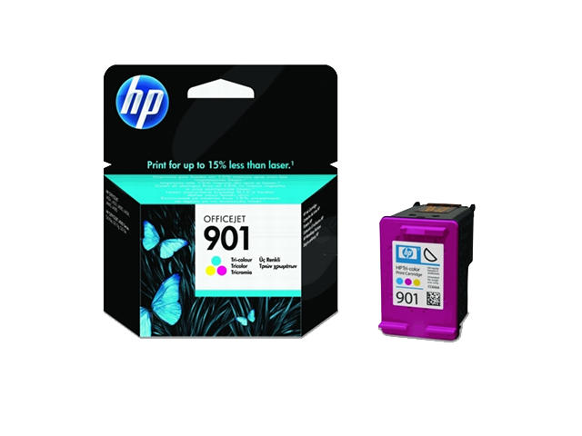 Консумативи Оригинален HP 901 Tri-color Officejet Ink Cartridge