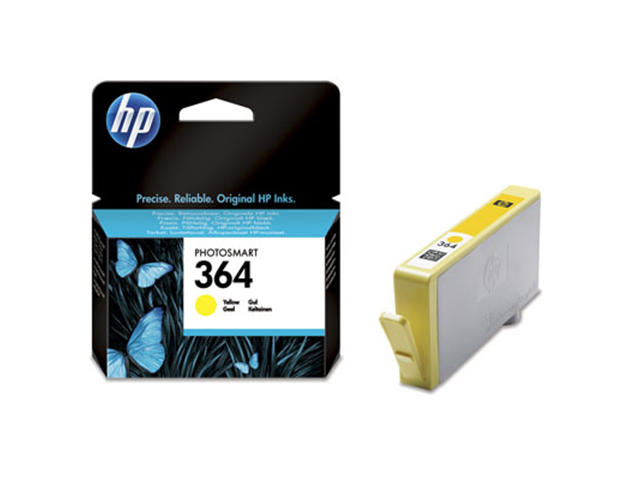 Консумативи Оригинален HP 364 Yellow Ink Cartridge