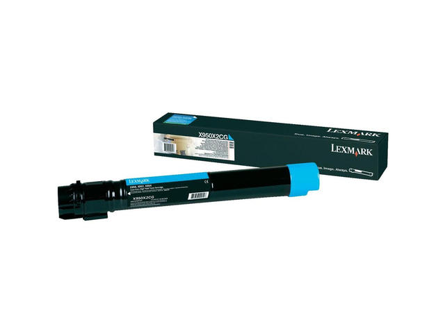 Консумативи Оригинален Lexmark X950, X952, X954 Cyan Extra High Yield Toner Cartridge