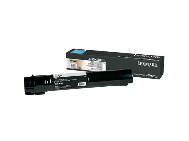 Консумативи Оригинален Lexmark C950 Black Toner Cartridge Extra High Regular