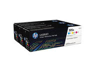 Консумативи Оригинален HP 305A CYM Tri-Pack Laserjet Toner Cartridge